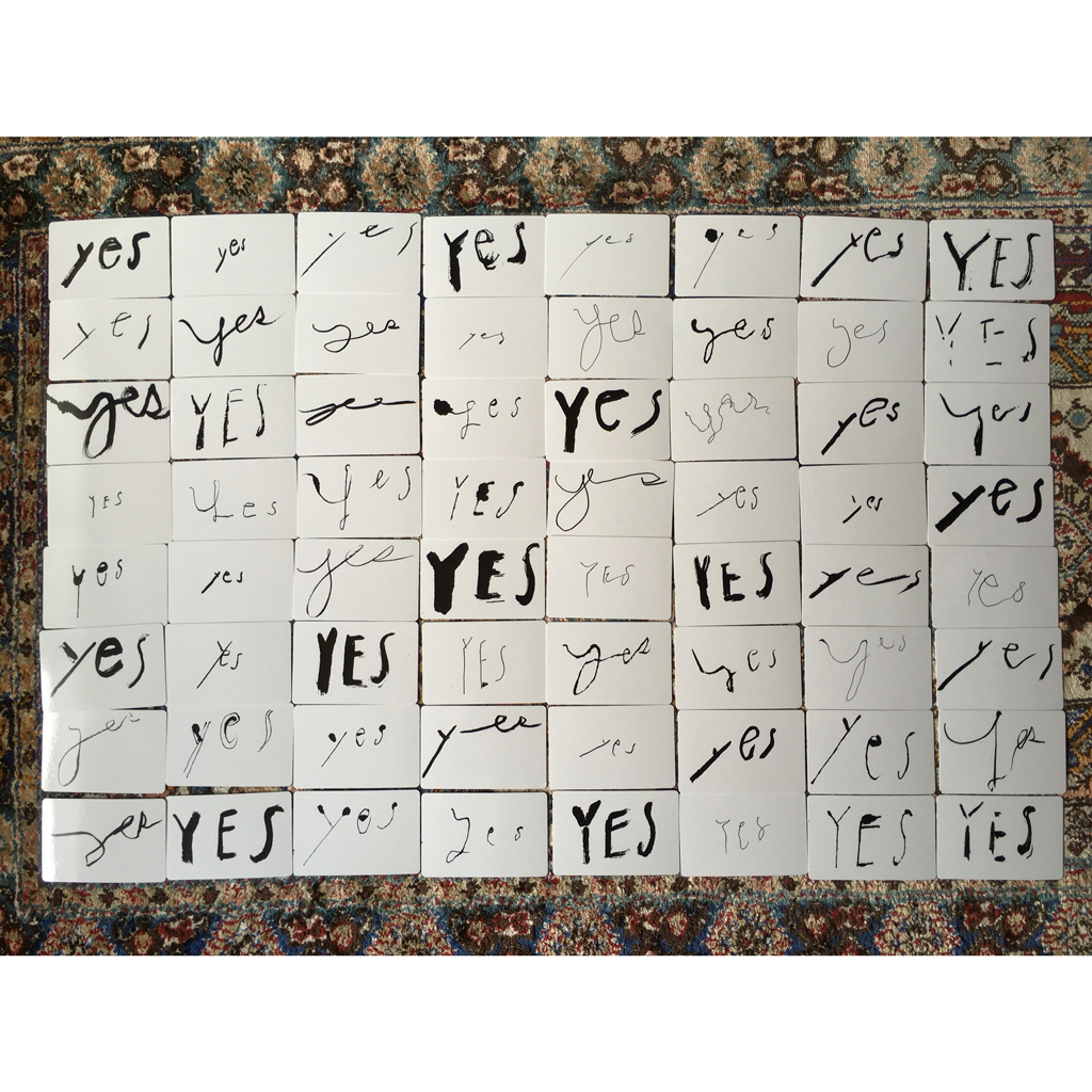 Yesと○のカード